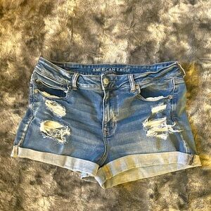 American Eagle Outfitters Denim Jean Shorts Stretch 16